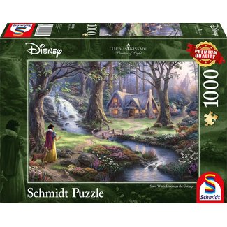 Schmidt Puzzle Puzzle Disney Schneewittchen 1000 Stück die Hütte