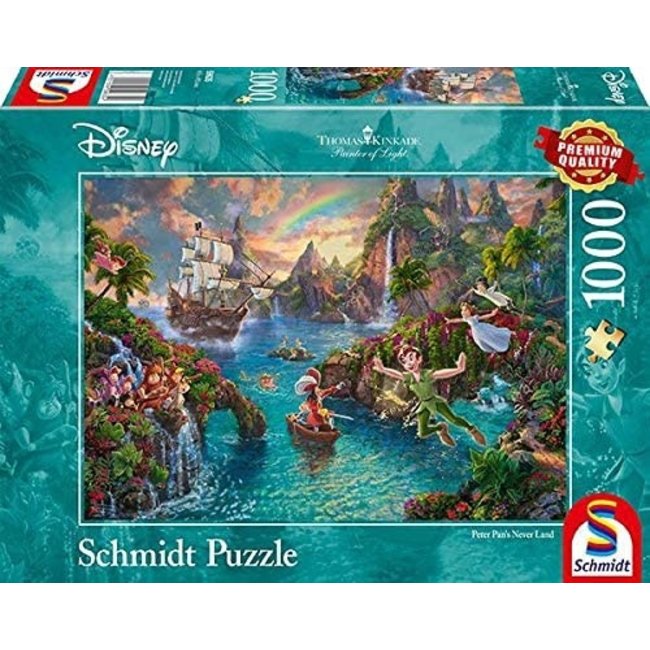 Schmidt Puzzle Puzzle Disney Peter Pan 1000 pezzi