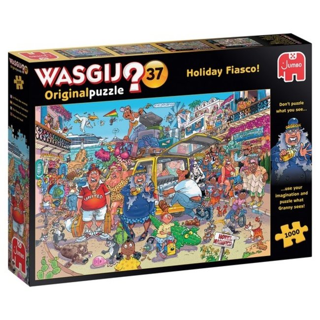 Jumbo Wasgij Original 37 Holiday Fiasco Puzzle 1000 pezzi