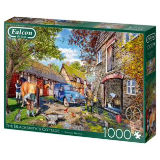 Falcon Puzzle 1000 pezzi del cottage del fabbro