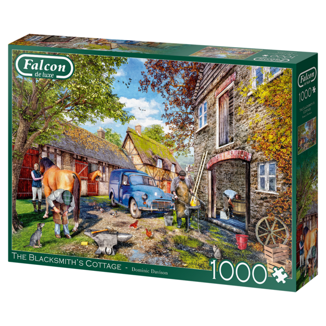 The Blacksmith's Cottage Puzzle 1000 Pieces