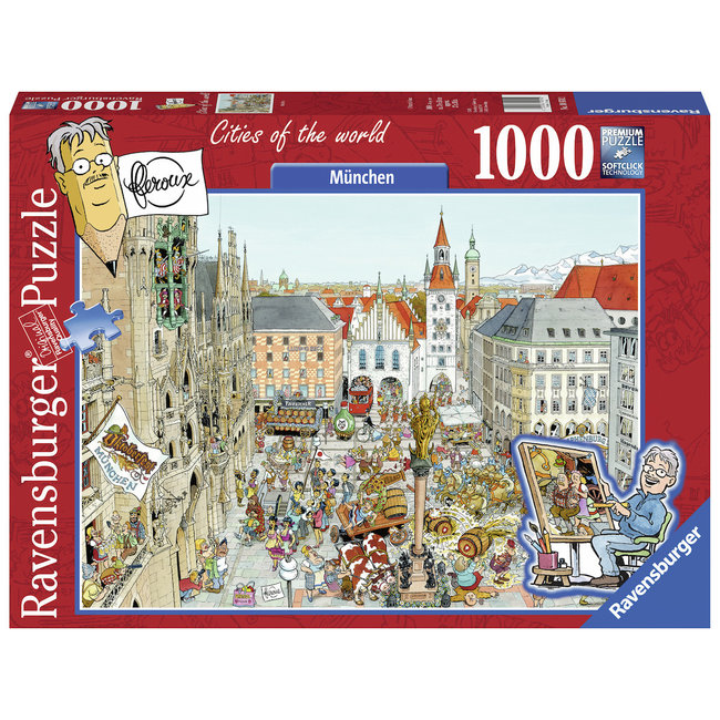 Ravensburger Monaco - Puzzle Fleroux 1000 pezzi
