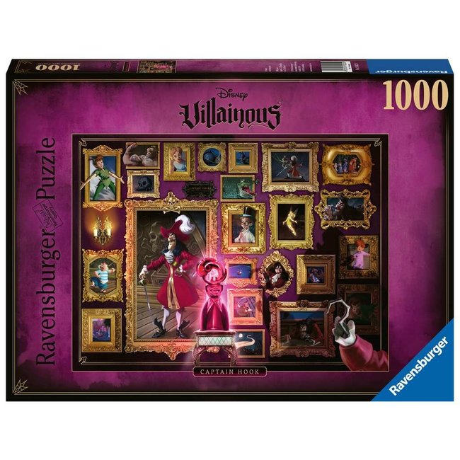 Disney Villainous - Kapitän Hook Puzzle 1000 Teile