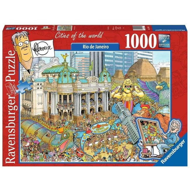 Fleroux Rio De Janeiro Puzzle 1000 Teile