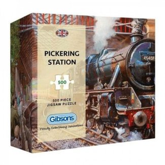 Gibsons Pickering Station Puzzle 500 Pieces Gift Box