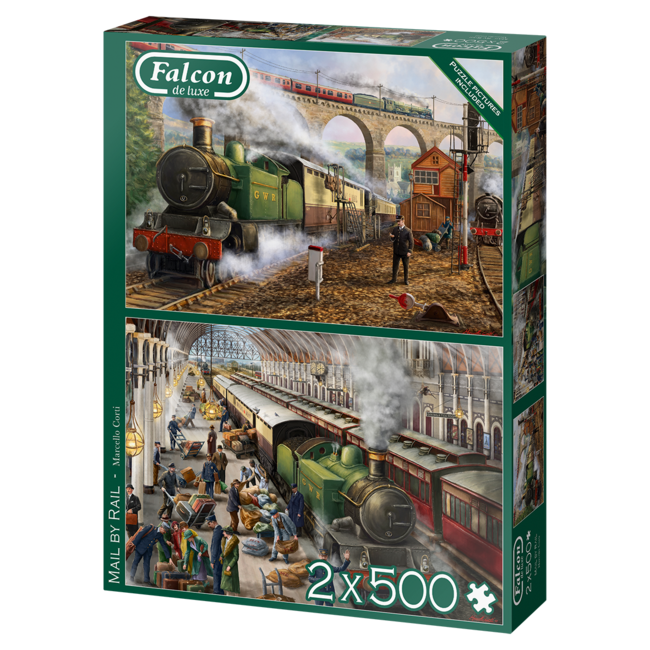 Mail by Rail Puzzel 2x 500 Puzzel Stukjes