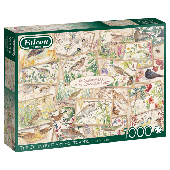 Falcon Il Diario di campagna Puzzle di cartoline 1000 pezzi