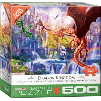 Eurographics Dragon Kingdom Puzzel 500XL Stukjes