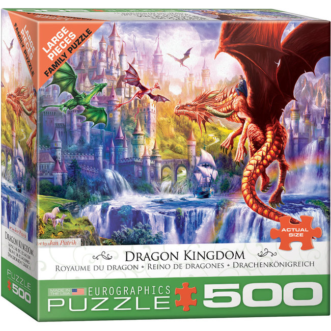 Puzzle del Regno del Drago 500XL pezzi