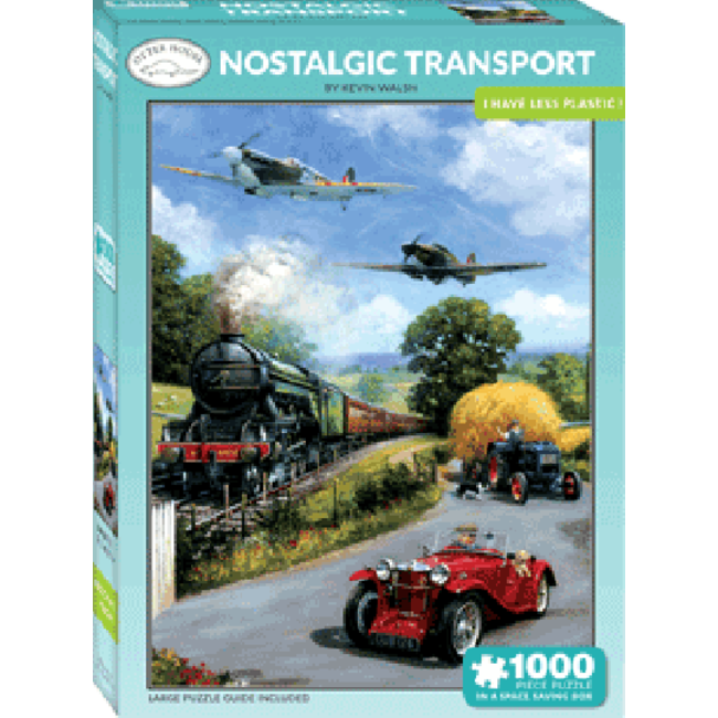 Nostalgic Transport Puzzel 1000 Stukjes