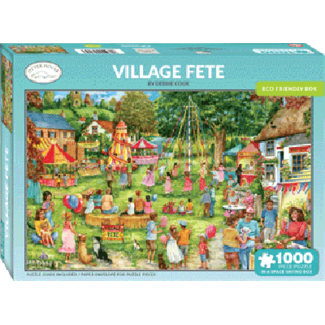 Otterhouse Fiesta en el pueblo Puzzle 1000 piezas