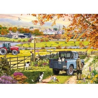 Otterhouse Countryside Morning Puzzel 1000 Stukjes