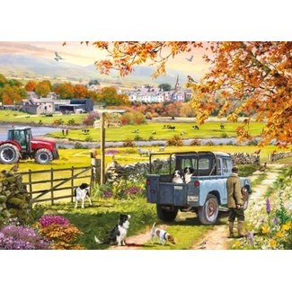 Otterhouse Countryside Morning Puzzle 1000 Pieces