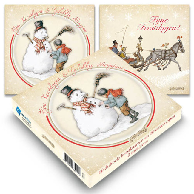 Anton Pieck Christmas cards