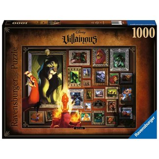 Ravensburger Disney Villainous - Puzzle di Scar 1000 pezzi