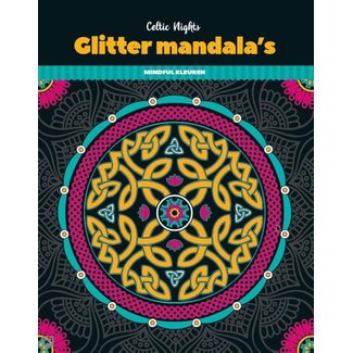 Inter-Stat Libro da colorare glitterato Mandala - Notti celtiche