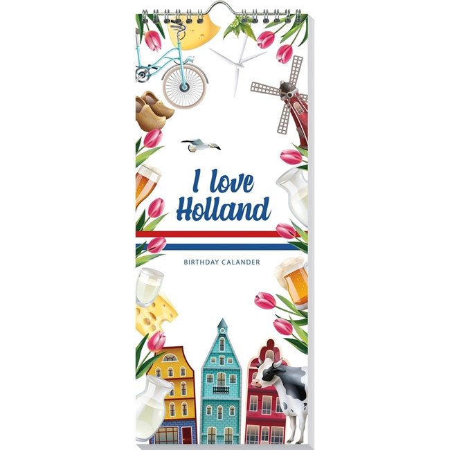 Calendario de cumpleaños I Love Holland