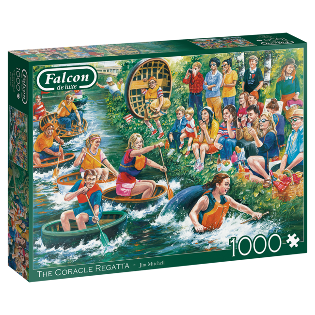 Puzzle della Coracle Regatta 1000 pezzi