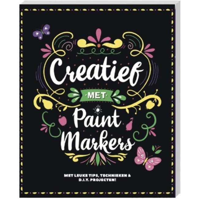 Creative with paint markers book