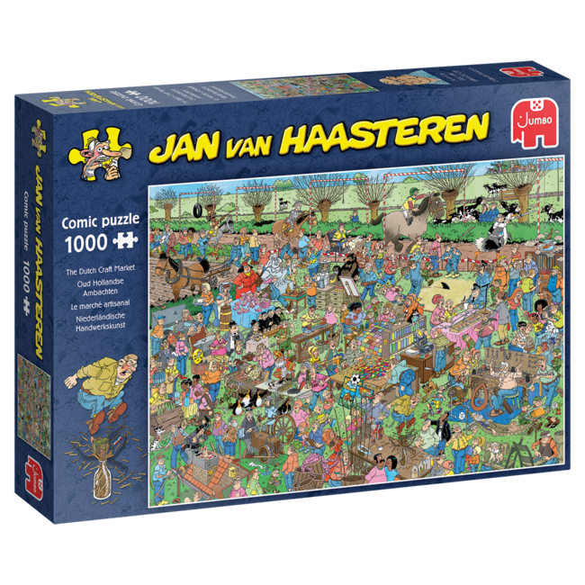 Jan van Haasteren Puzzle di artigianato olandese antico 1000 pezzi