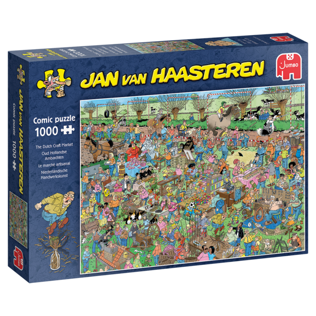 Jumbo Jan van Haasteren Altniederländisches Kunsthandwerk Puzzle 1000 Teile