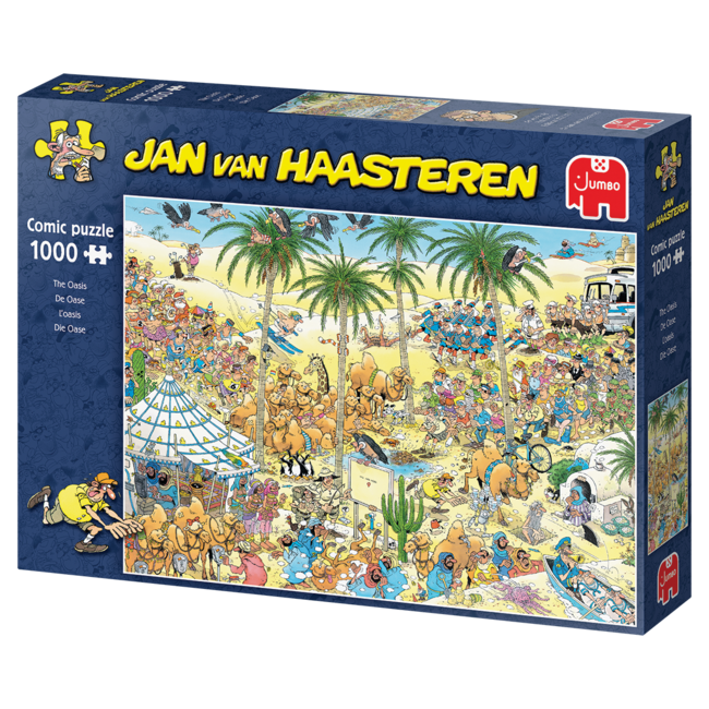 Jan van Haasteren - El Oasis Puzzle 1000 piezas