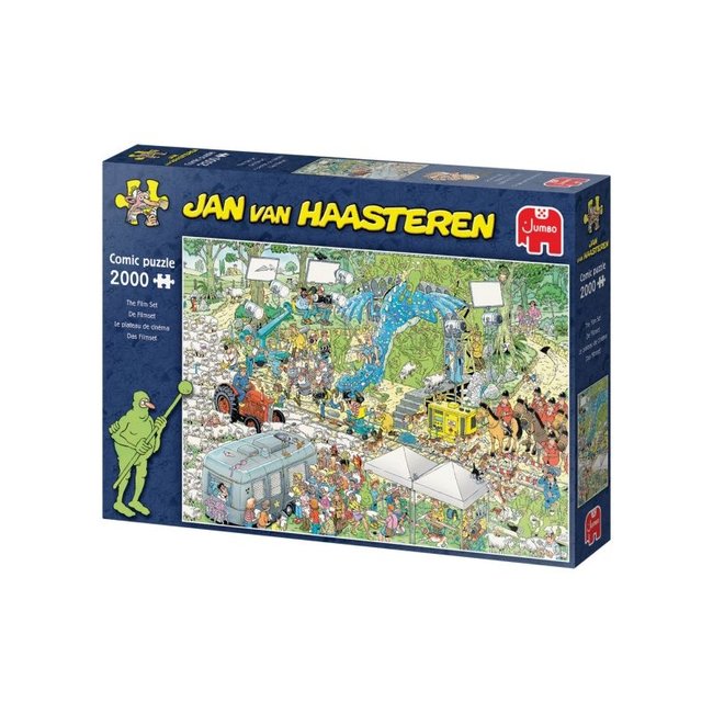 Jumbo Jan van Haasteren - El set de rodaje 2000 piezas