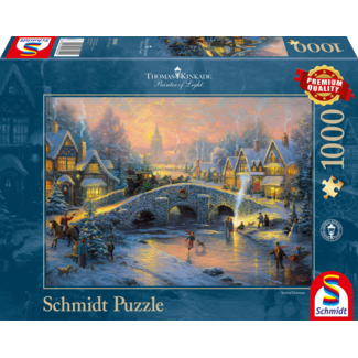 Schmidt Puzzle Puzzle de l'esprit de Noël 1000 pièces