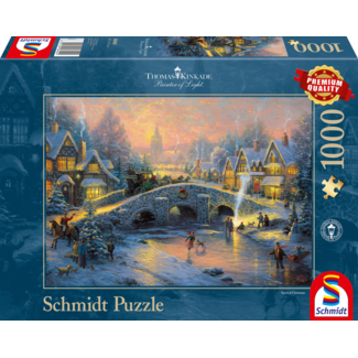 Schmidt Puzzle Puzzle Espíritu de la Navidad 1000 piezas