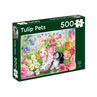 Tuckers Tulip Pets Puzzle 500 XL Pieces