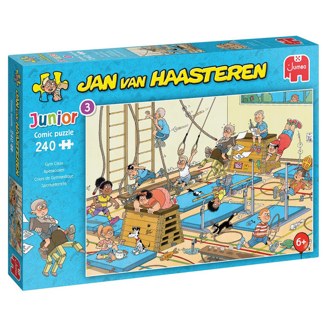 Jumbo Affenkäfige - Jan van Haasteren Junior Puzzle 240 Teile
