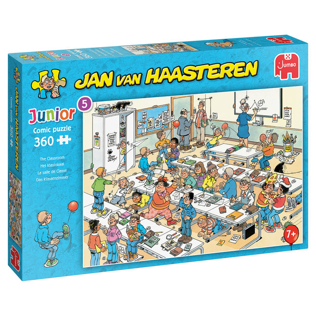 La classe- Jan van Haasteren Junior Puzzle 360 pezzi