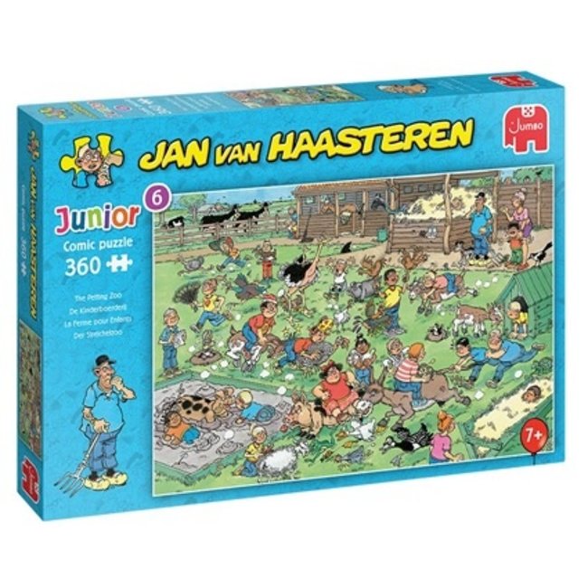 The Petting Zoo- Jan van Haasteren Junior Puzzle 360 Piezas