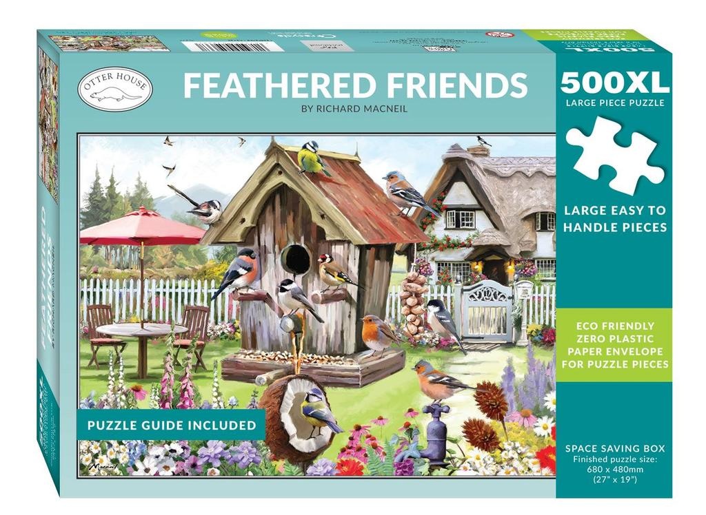 Feathered Friends Puzzel 500 XL Stukjes