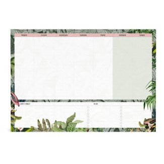 Lannoo Botanic Date Blank A4 Planner