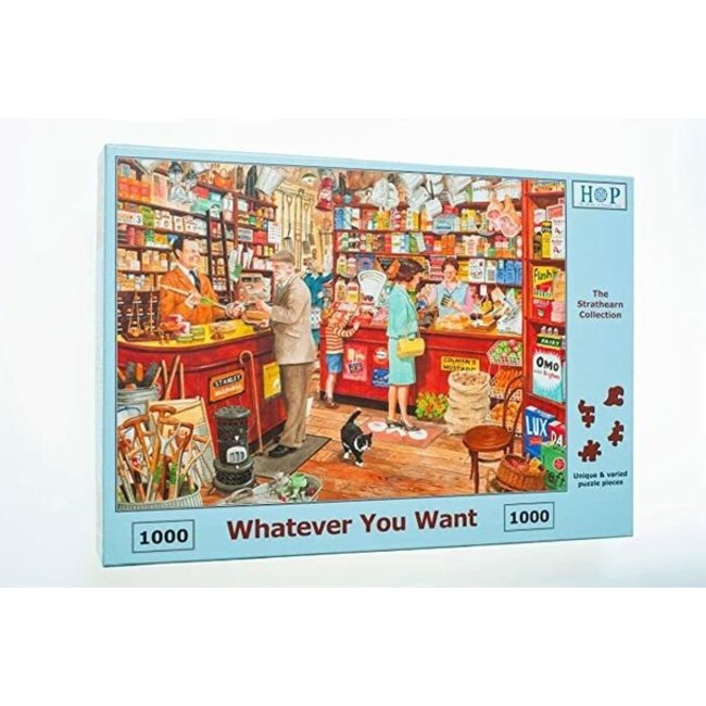 Whatever you Want Puzzel 1000 Stukjes