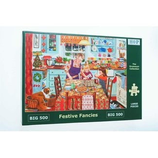 The House of Puzzles Festive Fancies Puzzle 500 piezas XL
