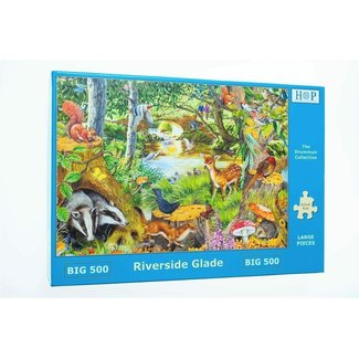 The House of Puzzles Puzzle Riverside Glade 500 pezzi XL