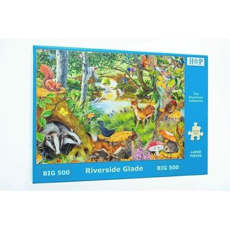 The House of Puzzles Puzzle Riverside Glade 500 piezas XL