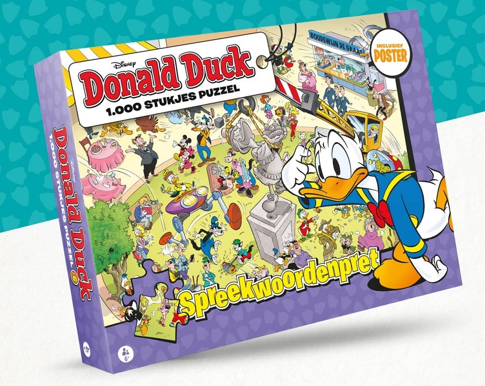Donald Duck Spreekwoordenpret Puzzel 1000 Stukjes