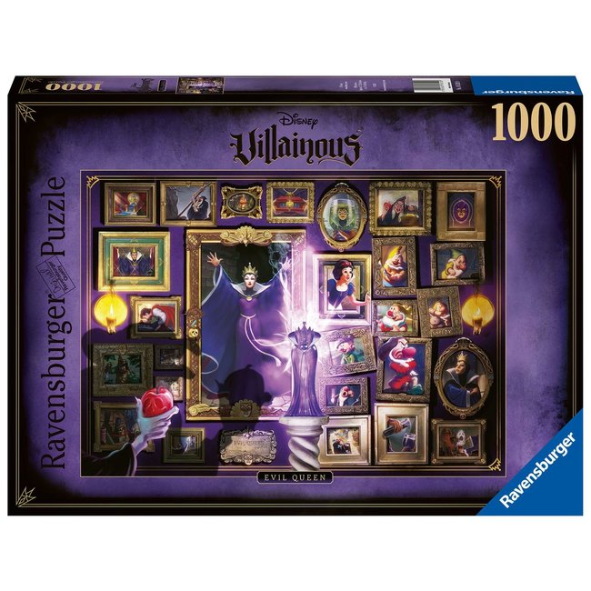 Disney Villainous - Puzzle della Regina Cattiva 1000 pezzi