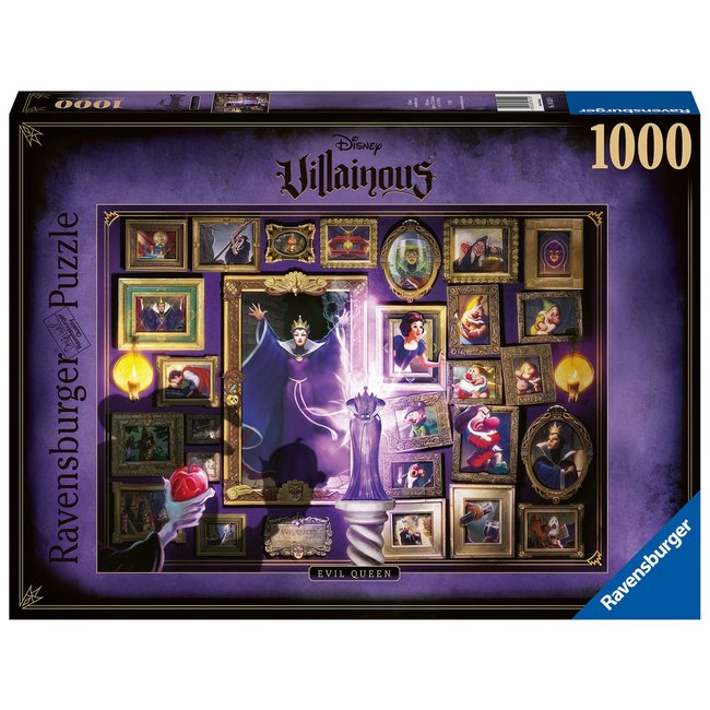 Ravensburger Disney Villainous - Puzzle della Regina Cattiva 1000 pezzi