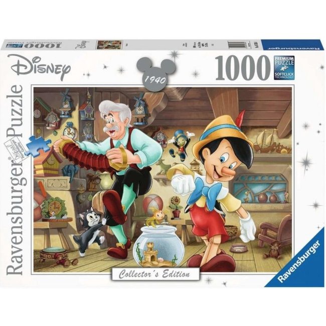 Ravensburger Disney Pinocchio Puzzel 1000 Stukjes