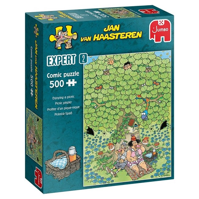 Picnic Fun - Jan van Haasteren Expert Puzzle 500 Pieces