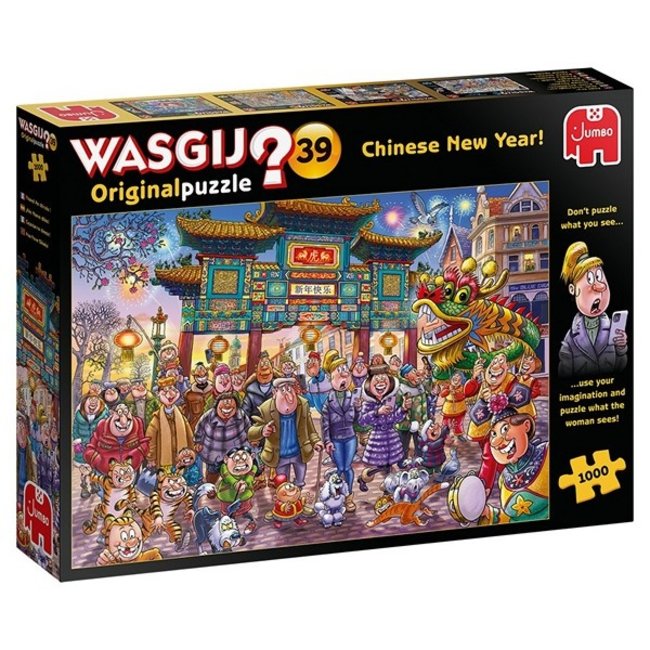 Jumbo Wasgij Original 39 Puzzle del Capodanno cinese 1000 pezzi