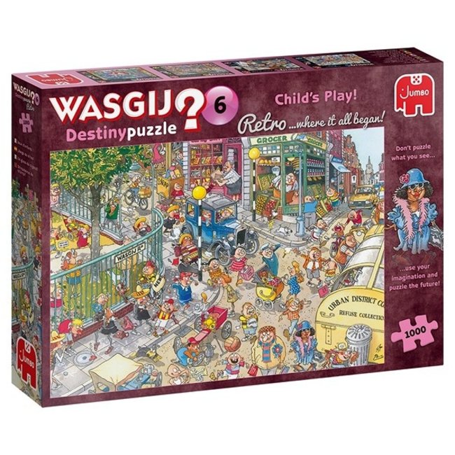 Puzzle Wasgij Destiny 6 Gioco del bambino 1000 pezzi