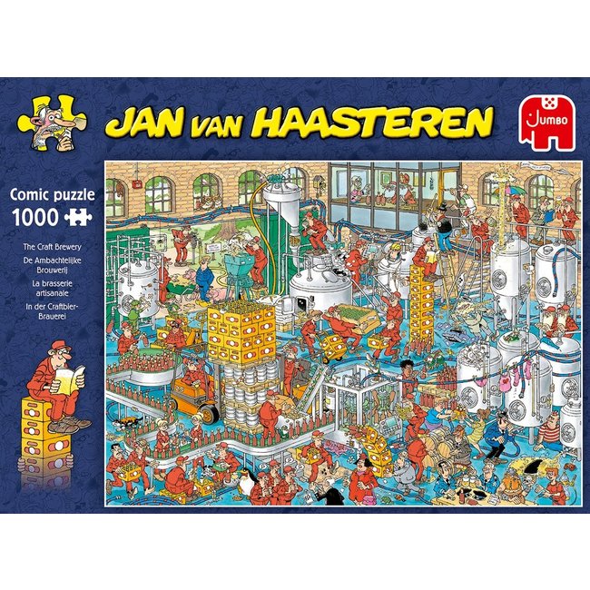 Jan van Haasteren -  De Ambachtelijke Brouwerij Puzzel 1000 Stukjes