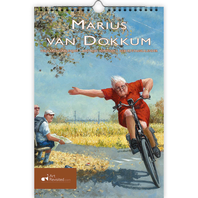 Calendario de cumpleaños de Marius van Dokkum Turbo