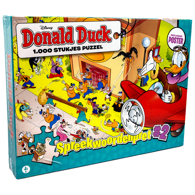 Donald Duck Sprüche Fun 2 Puzzle 1000 Teile