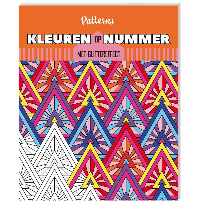 Inter-Stat Kleuren op nummer Kleurboek Patterns